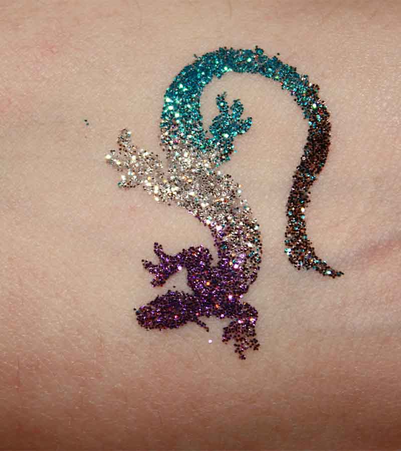 Glitzertattoos