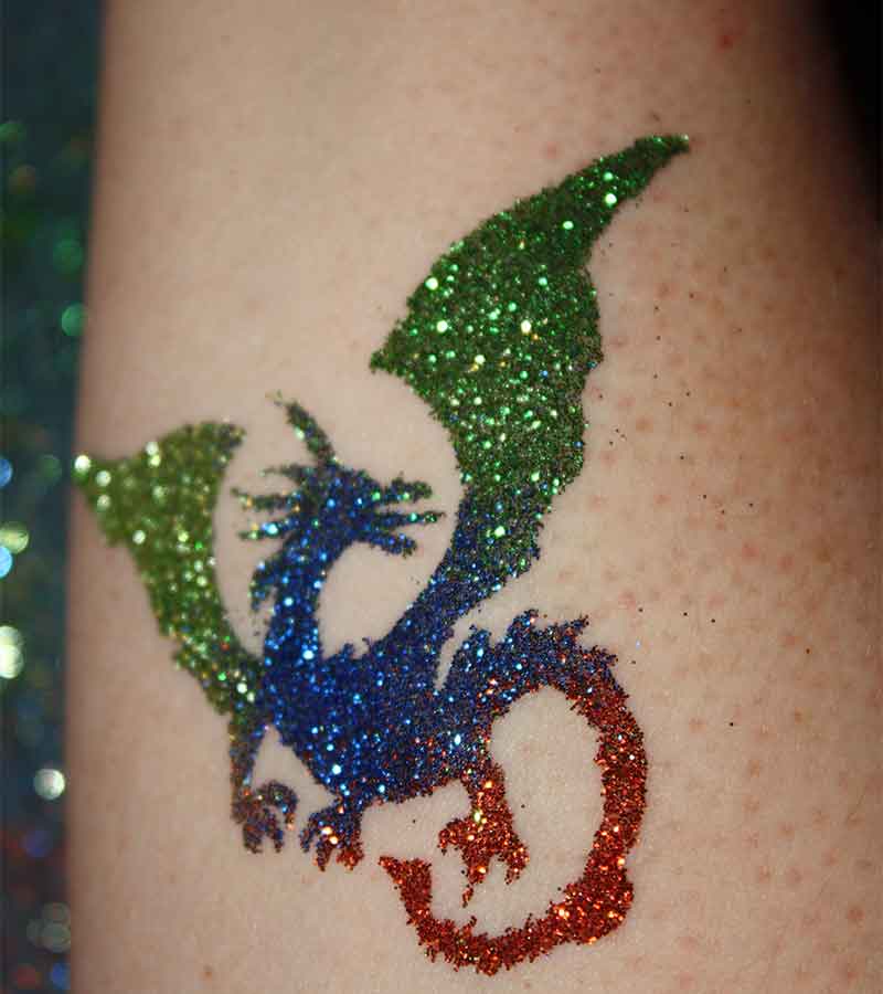 Glitzertattoos