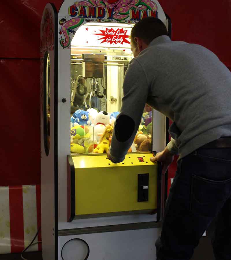 Greifautomat Candyman  Eventausstattung & Eventberatung