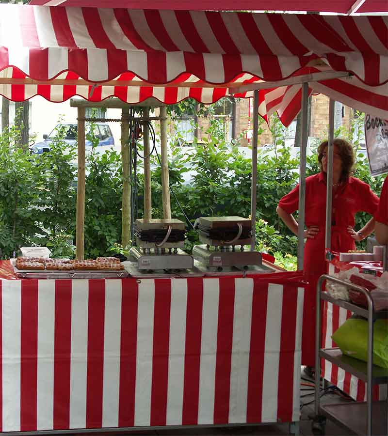 Marktstand nostalgisch klein 