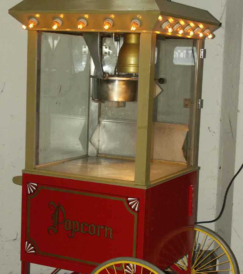 Popcornmaschine mit 200 Portionen 