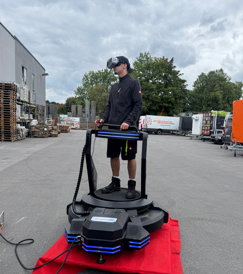 5d VR Simulator - Virtuelle Welten zum Anfassen