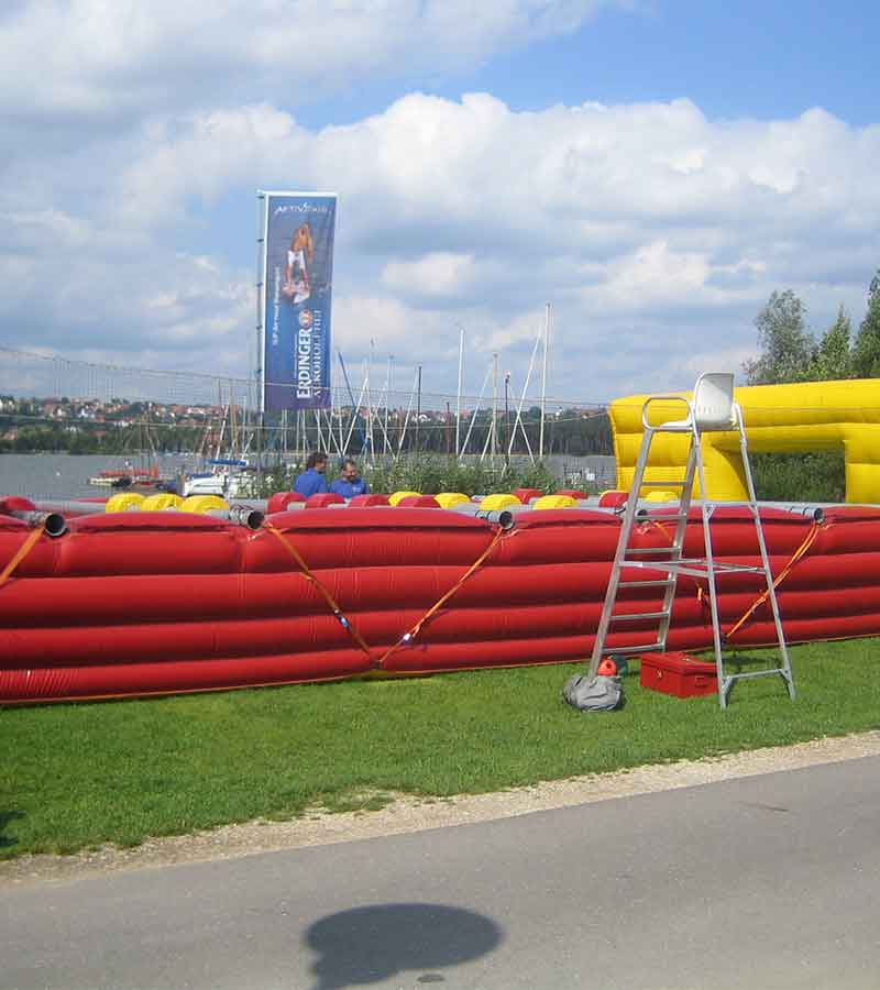 Fussball Menschenkicker XXL Luftboden ohne Betreuung 